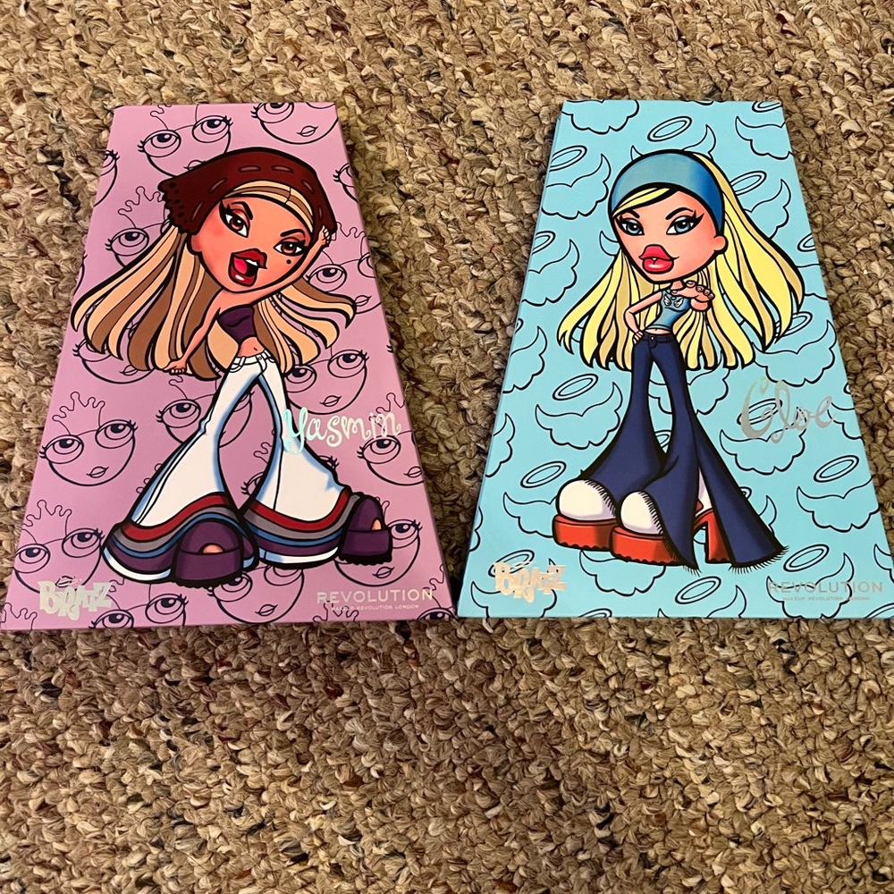 Revolution makeup Bratz collection eyeshadow palettes
